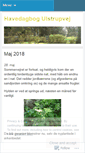 Mobile Screenshot of havedagbog.wordpress.com