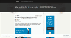 Desktop Screenshot of elapsedmedia.wordpress.com