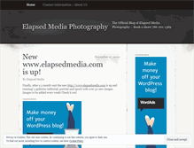 Tablet Screenshot of elapsedmedia.wordpress.com