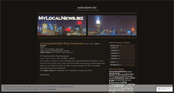 Desktop Screenshot of mylocalnews.wordpress.com