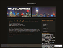 Tablet Screenshot of mylocalnews.wordpress.com