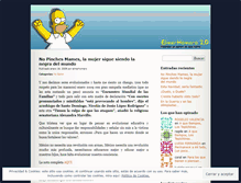 Tablet Screenshot of elmerhomero.wordpress.com