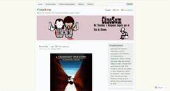 Desktop Screenshot of cinesom.wordpress.com