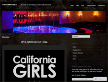 Tablet Screenshot of caligirlz.wordpress.com