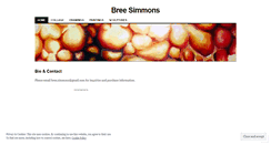 Desktop Screenshot of breesimmons.wordpress.com