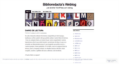 Desktop Screenshot of biblioredacta.wordpress.com