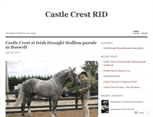 Tablet Screenshot of castlecrestrid.wordpress.com