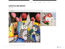 Tablet Screenshot of lifestylebigbisous.wordpress.com