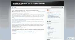 Desktop Screenshot of amitrohilla.wordpress.com