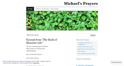 Desktop Screenshot of michaelsprayers.wordpress.com