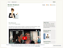 Tablet Screenshot of bettynorman.wordpress.com