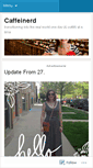 Mobile Screenshot of caffeinerd.wordpress.com