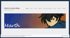 Desktop Screenshot of marthaurion.wordpress.com