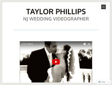 Tablet Screenshot of njweddingvideo.wordpress.com