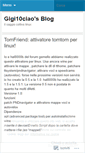 Mobile Screenshot of gigi10ciao.wordpress.com