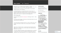 Desktop Screenshot of beatabookie.wordpress.com