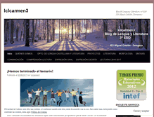 Tablet Screenshot of lclcarmen3.wordpress.com