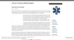 Desktop Screenshot of drewmartinmd.wordpress.com