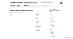 Desktop Screenshot of cheracasandra.wordpress.com