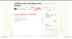 Desktop Screenshot of esczanartu.wordpress.com