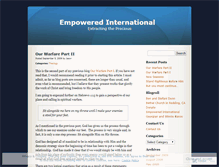 Tablet Screenshot of empint.wordpress.com