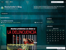 Tablet Screenshot of marsyivette.wordpress.com