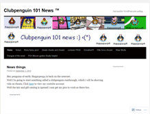 Tablet Screenshot of clubpenguinbyhappypeop4.wordpress.com