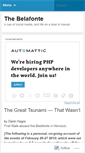 Mobile Screenshot of belaboat.wordpress.com