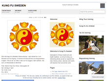 Tablet Screenshot of kungfusweden.wordpress.com