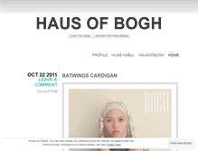 Tablet Screenshot of hausofbogh.wordpress.com