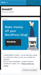 Mobile Screenshot of issue21.wordpress.com