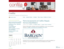 Tablet Screenshot of confilia.wordpress.com