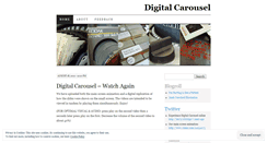 Desktop Screenshot of digitalcarousel.wordpress.com