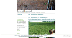 Desktop Screenshot of heartwoodhomesteads.wordpress.com