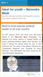 Mobile Screenshot of narendramodiblog.wordpress.com