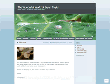 Tablet Screenshot of mrbryantaylor.wordpress.com
