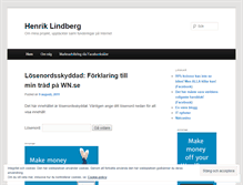 Tablet Screenshot of masterhenrik.wordpress.com