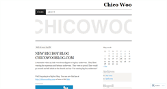 Desktop Screenshot of chicowoo.wordpress.com