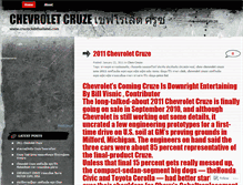 Tablet Screenshot of cruzeclubthailand.wordpress.com