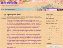 Tablet Screenshot of conversebear.wordpress.com