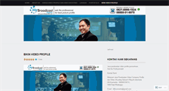 Desktop Screenshot of buatvideoprofilejakarta.wordpress.com