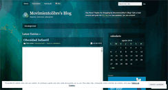 Desktop Screenshot of movimientolibre.wordpress.com