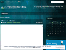 Tablet Screenshot of movimientolibre.wordpress.com