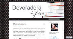 Desktop Screenshot of devoradoradepalavras.wordpress.com