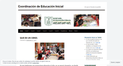 Desktop Screenshot of educinicial.wordpress.com