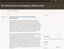 Tablet Screenshot of newporthotels.wordpress.com