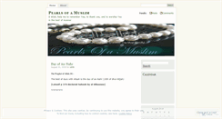 Desktop Screenshot of pearlsofamuslim.wordpress.com
