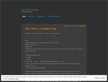 Tablet Screenshot of las365miradas.wordpress.com