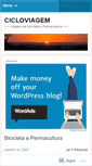 Mobile Screenshot of cicloviagem.wordpress.com