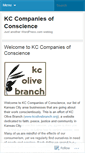 Mobile Screenshot of kcconscience.wordpress.com